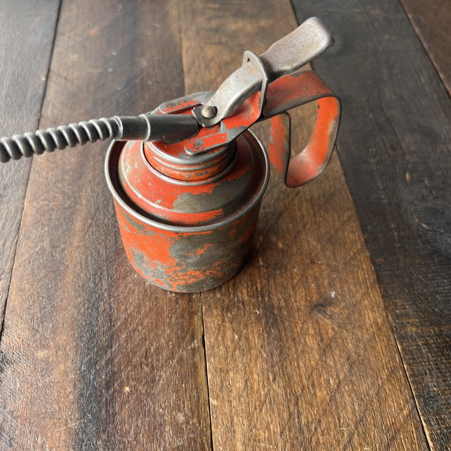 Other MEFA 0.5 Pint Pump Oil Can with Flexible Spout Gear Up