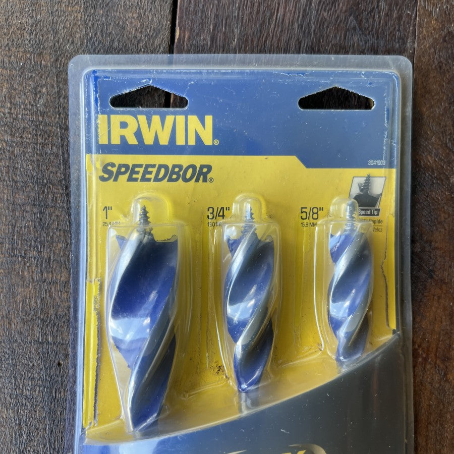 Irwin Irwin Speedbor Max Speed 3 Piece Drill Bit Set Gear Up