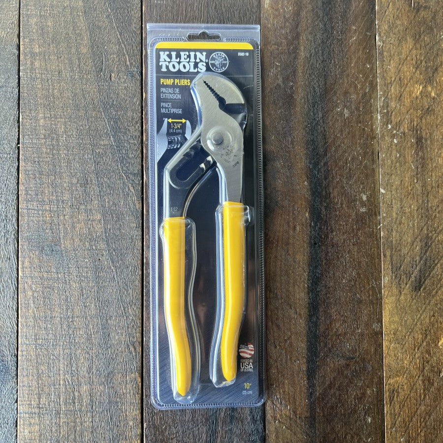 Klein Tools D502-10 10 Inch Pump Pliers (USA)