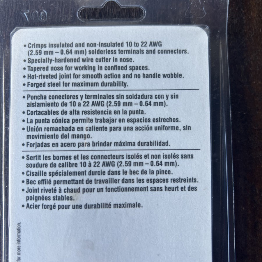 Klein Tools 1005 9 Inch Crimping Cutting Tool (USA)