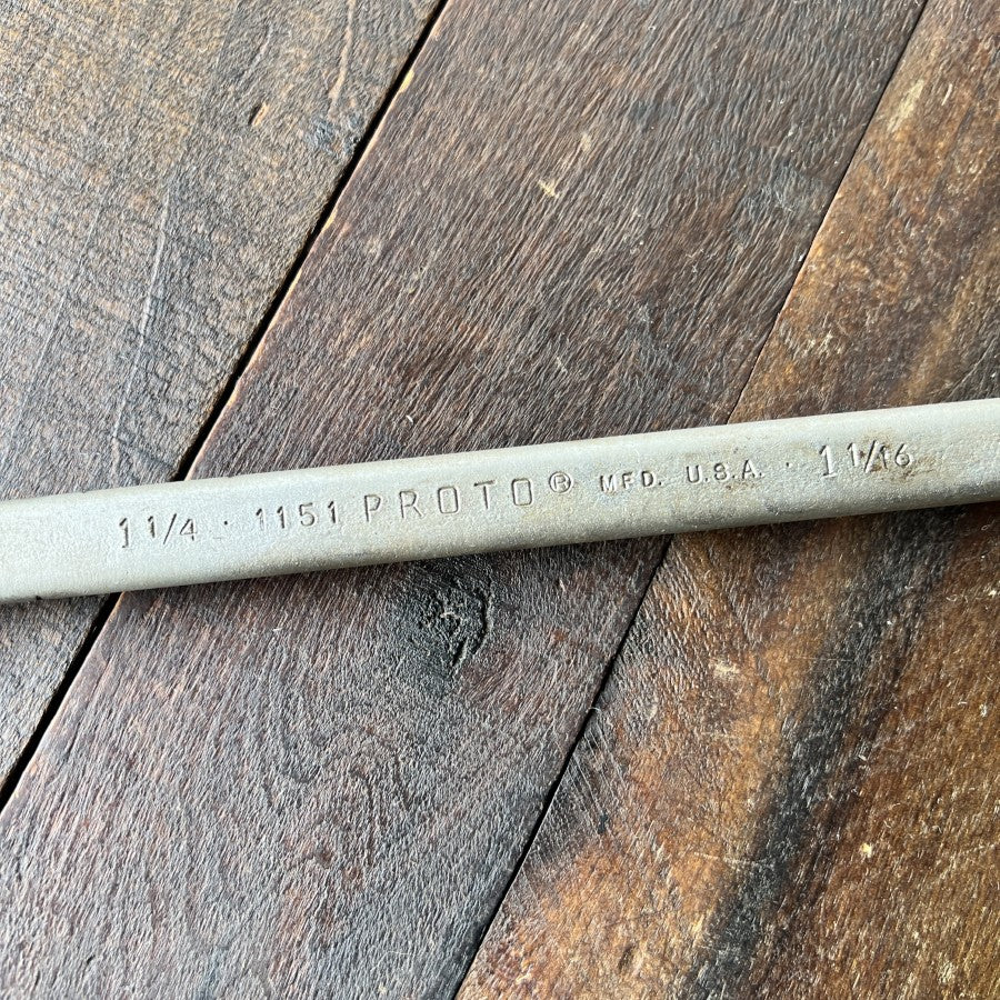 Proto Proto 1151 Double Box End Wrench 1-1/16 x 1-1/4 Inch (USA) Gear Up