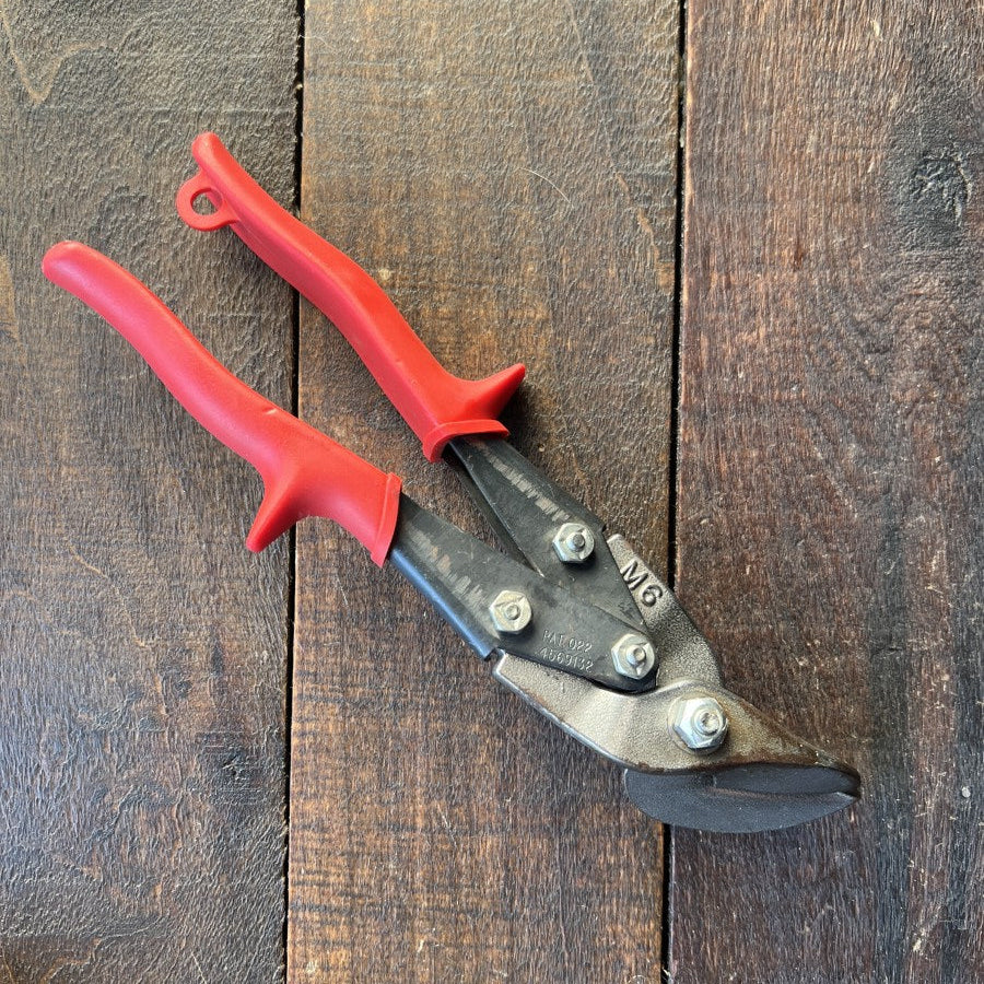 Wiss Wiss M6 Left Cut Metal Snips Red Handle Gear Up