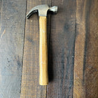 Small Wood Handle Claw Hammer