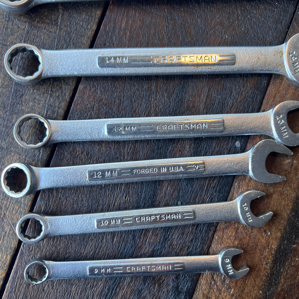 Craftsman Craftsman 9 4291 10-Pc Metric Combination Wrench Set (USA) Gear Up