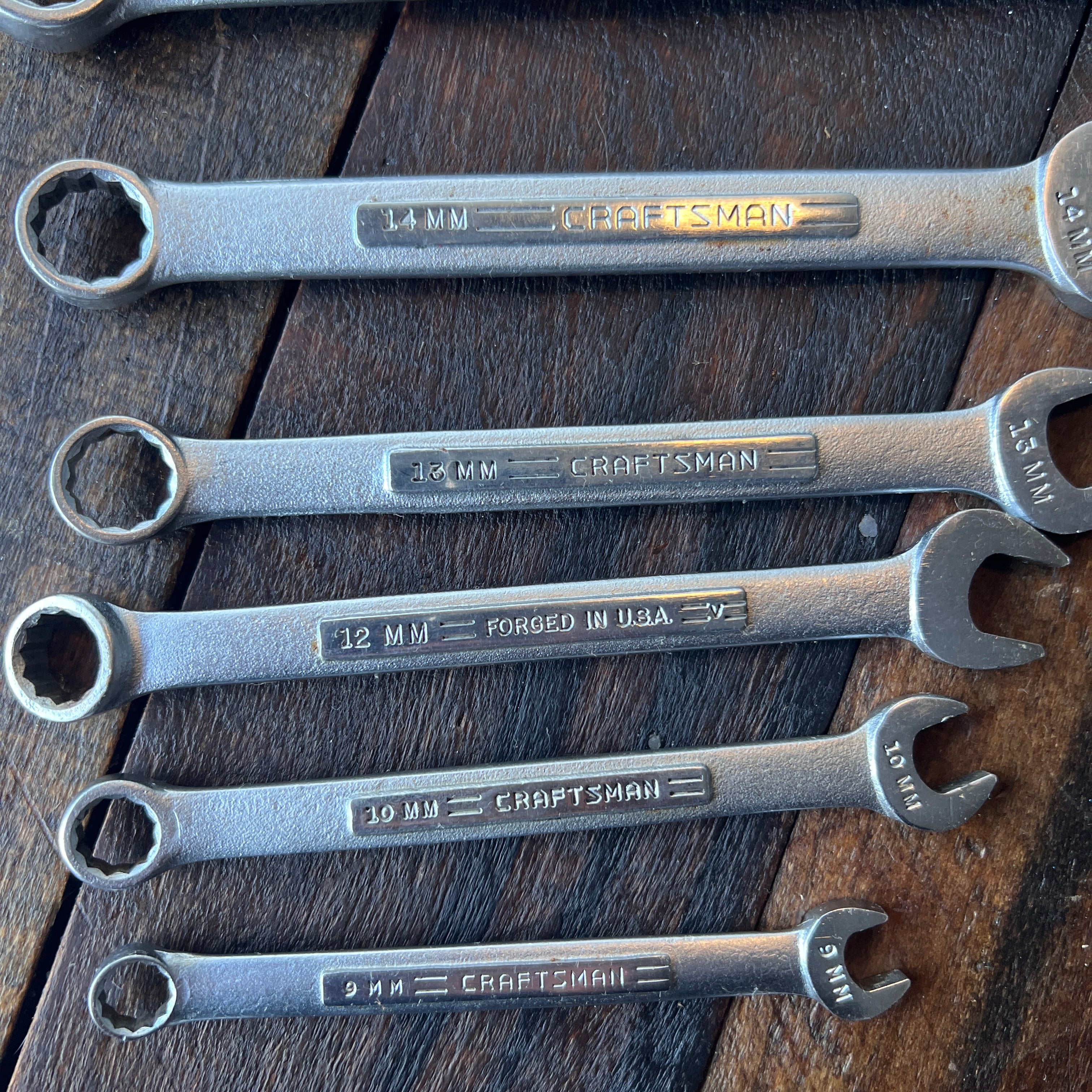 Craftsman Craftsman 9 4291 10-Pc Metric Combination Wrench Set (USA) Gear Up