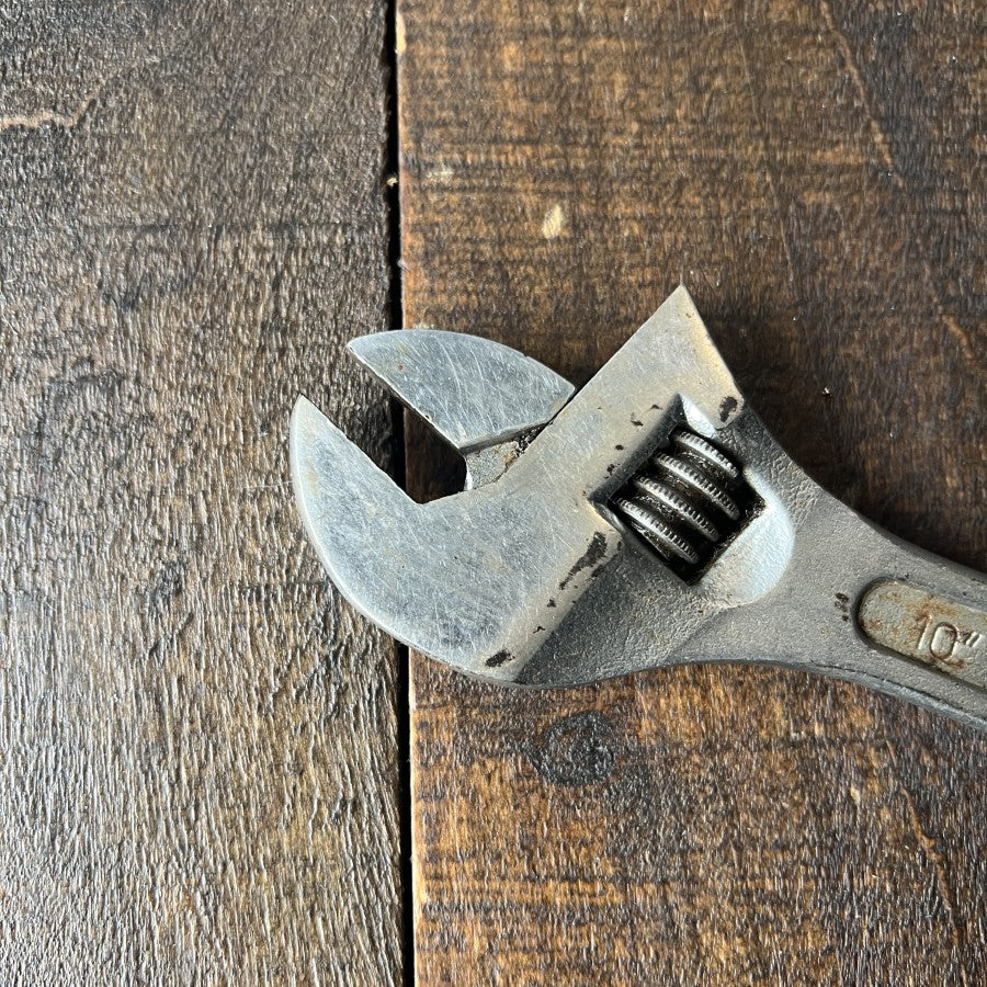 Ridgid Ridgid Ridge Tool Co. 710 Adjustable Wrench 10 Inch Gear Up