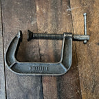 MTECO Malleable Iron 3-Inch C-Clamp for Woodworking & Metal Clamping