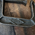 MTECO Malleable Iron 3-Inch C-Clamp for Woodworking & Metal Clamping