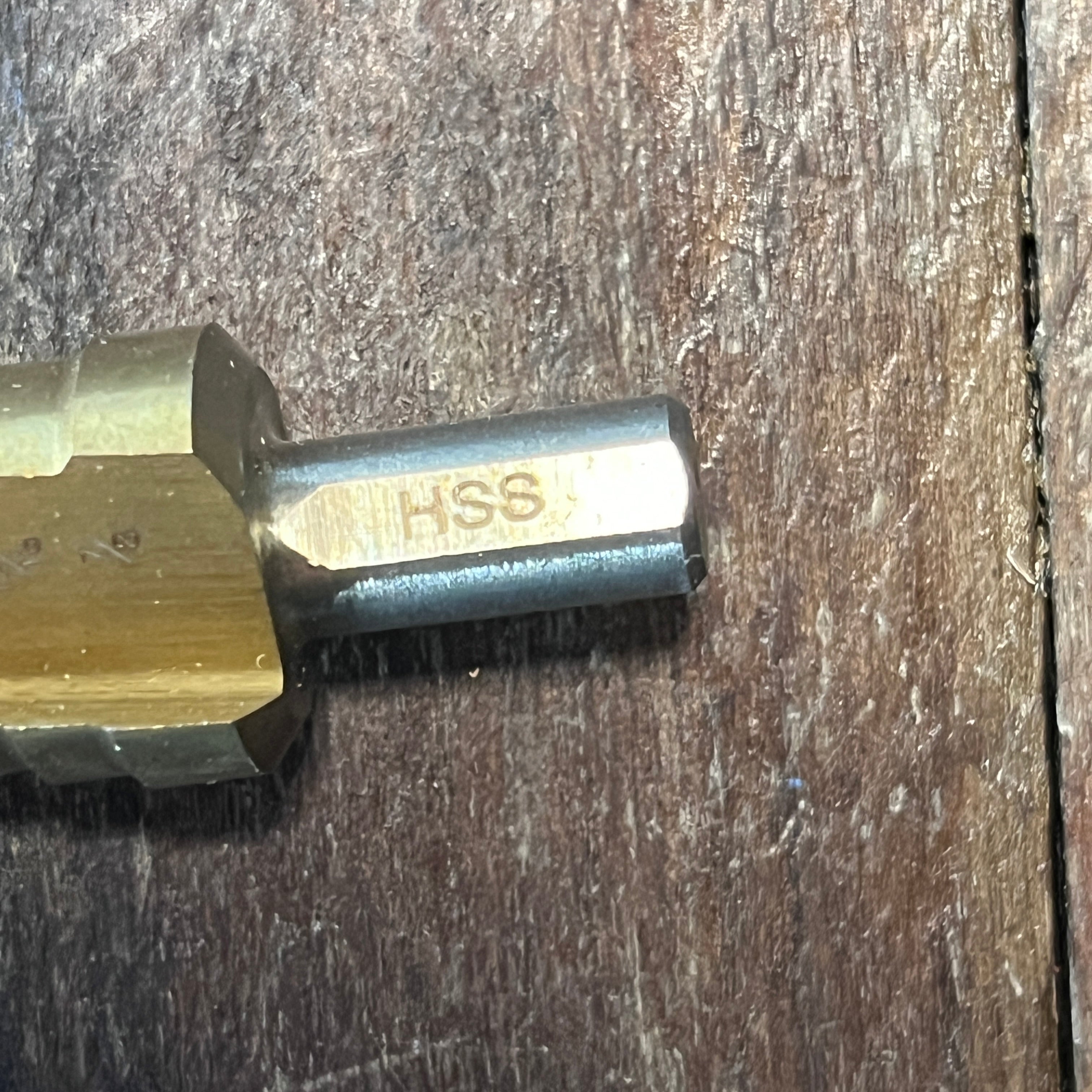 Warrior HSS Titanium Coated Step Drill Bit