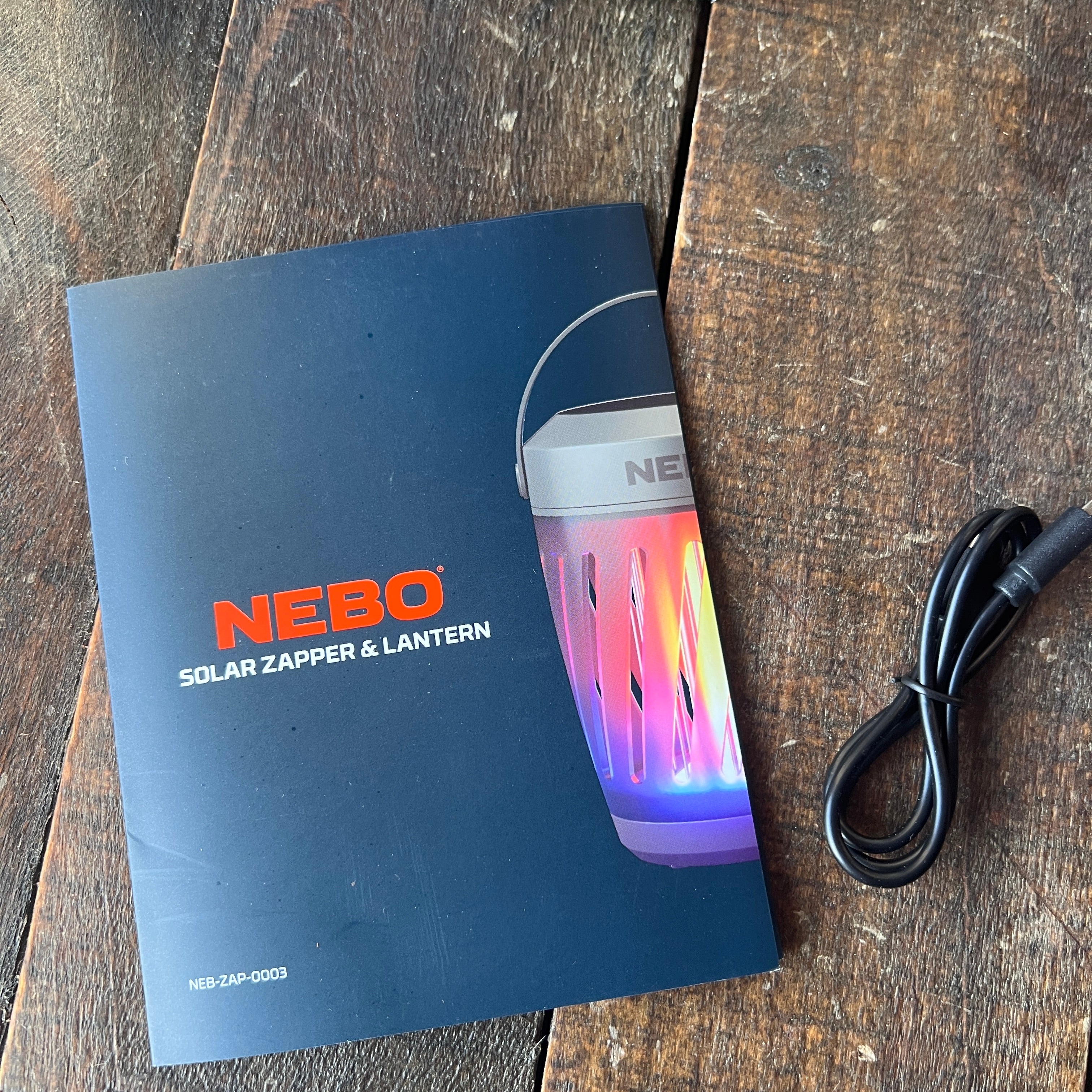 NEBO NEBO Solar/ USB-C Rechargeable LED Bug Zapper Lantern Gear Up