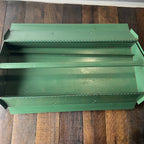 Other PARK Vintage Metal Toolbox Model 802 Green Gear Up