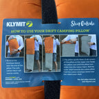 Other Klymit Drift Camping Pillow Large (Orange) Gear Up