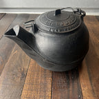 Other G.F. Filley Antique Cast Iron Tea Kettle with Swivel Lid Gear Up