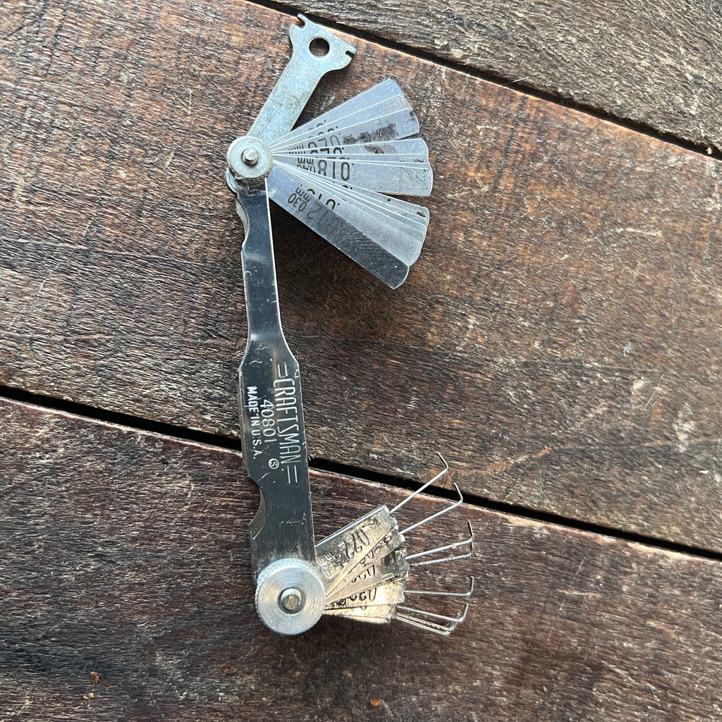 Craftsman Craftsman 40801 Feeler Gauge & Spark Plug Gap Tool (USA) Gear Up