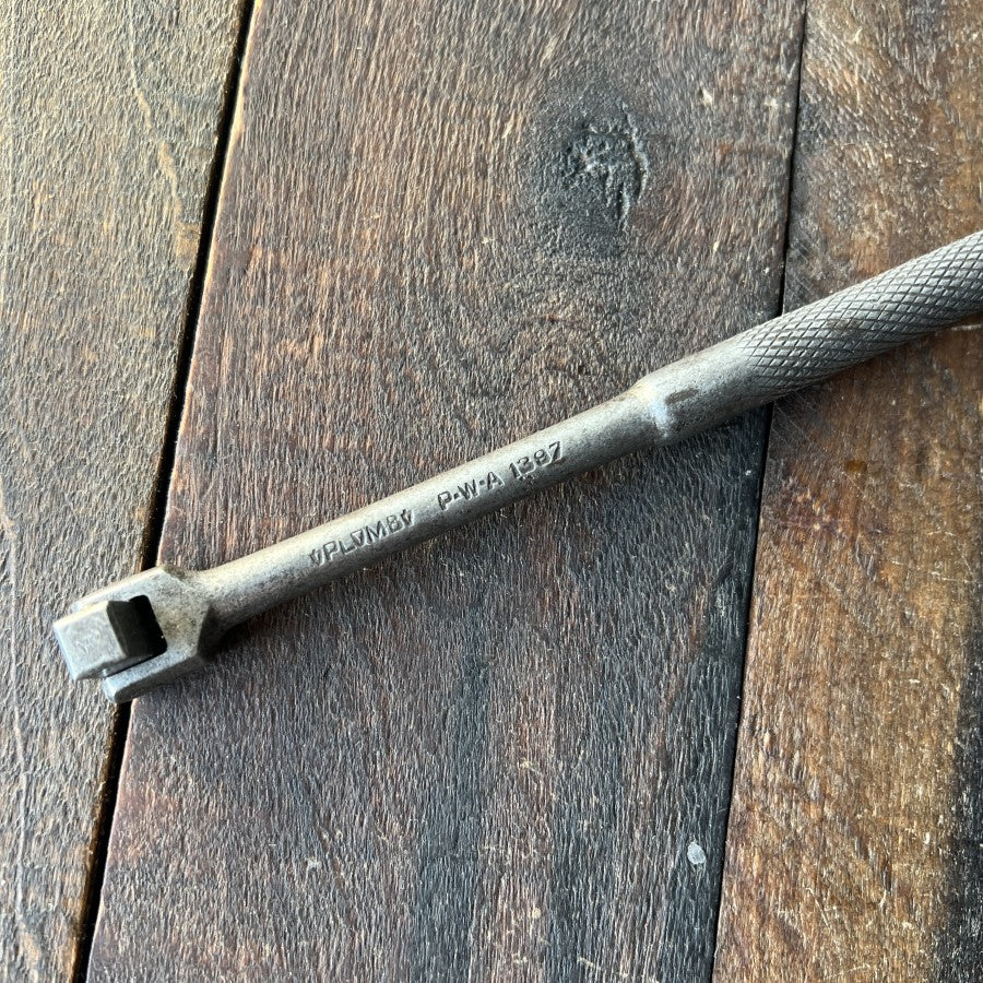 Vintage PLUMB PWA1397 Mini Breaker Bar 9/32 Inch Drive
