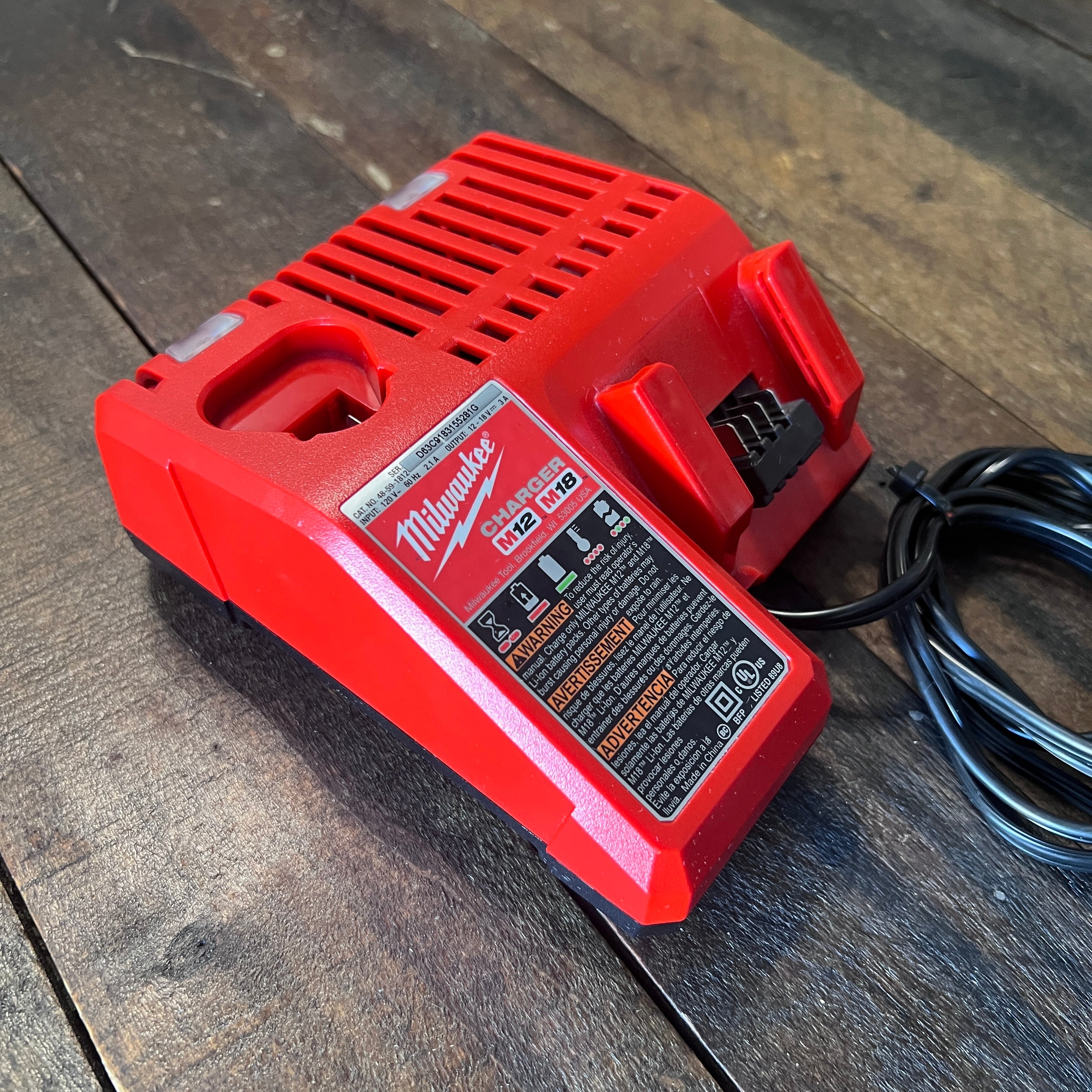 Gear Up Trading Co. Milwaukee 12v / 18v Rapid Charger