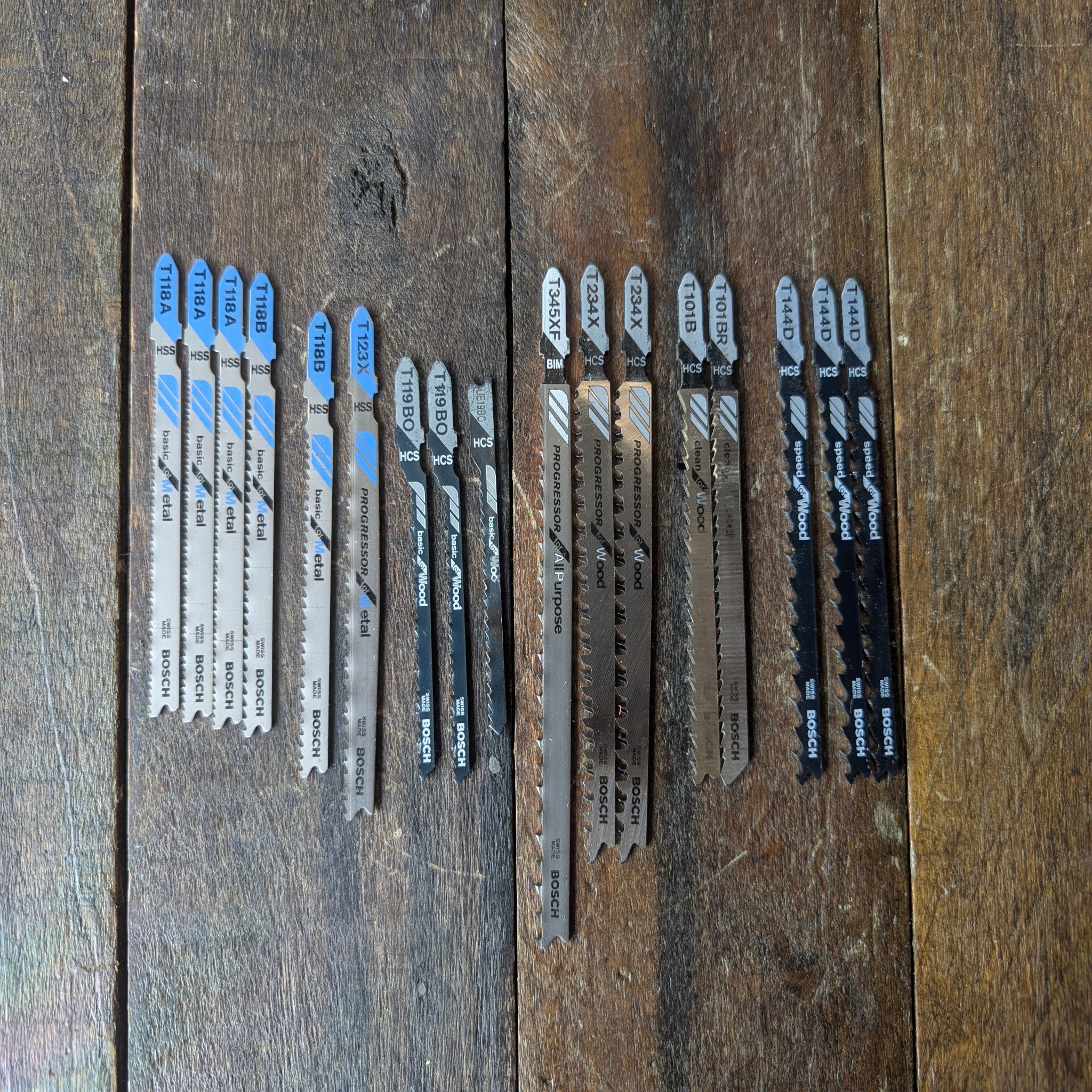 Bosch Bosch Jig Saw Blade Kit