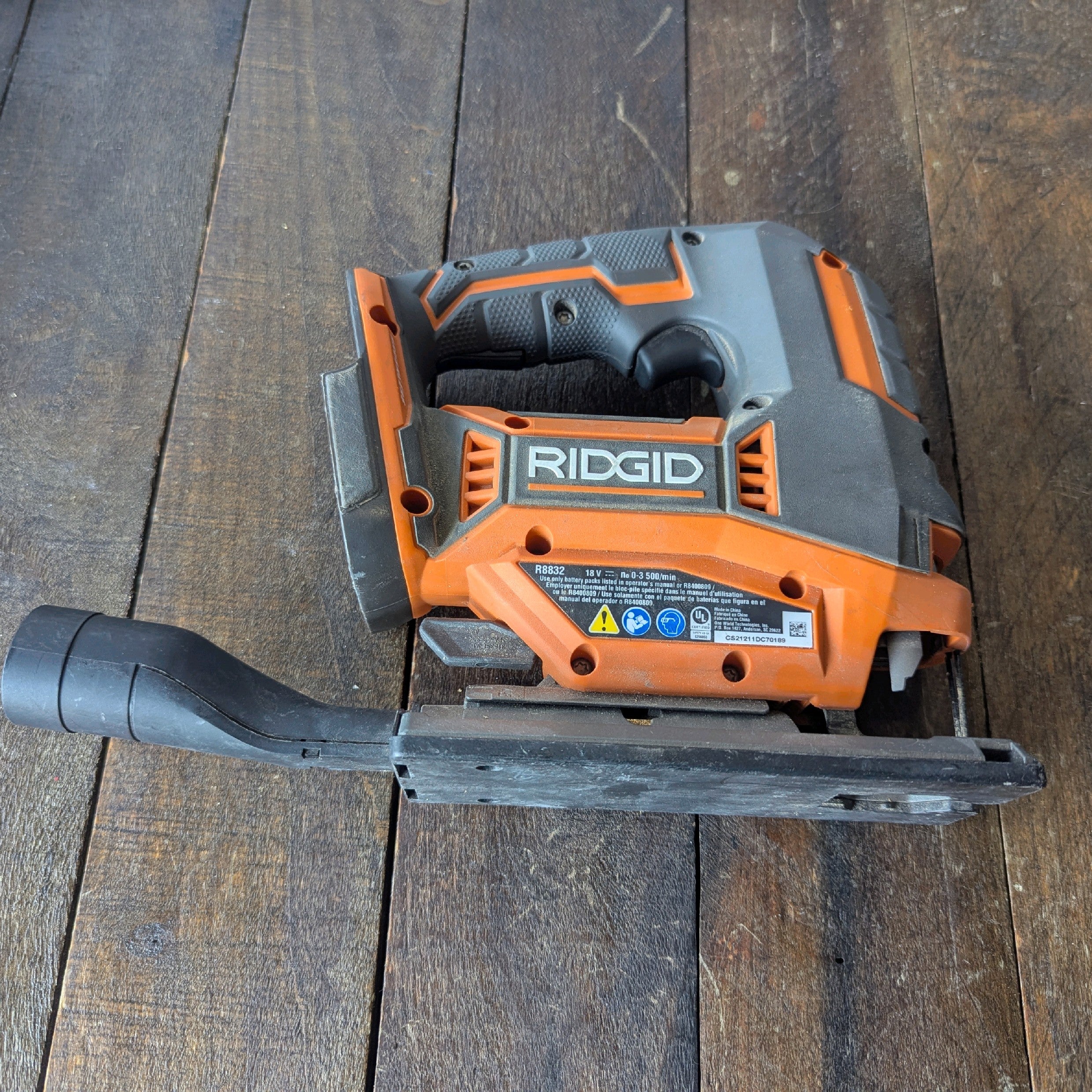 Ridgid Ridgid R8832 18v Jigsaw